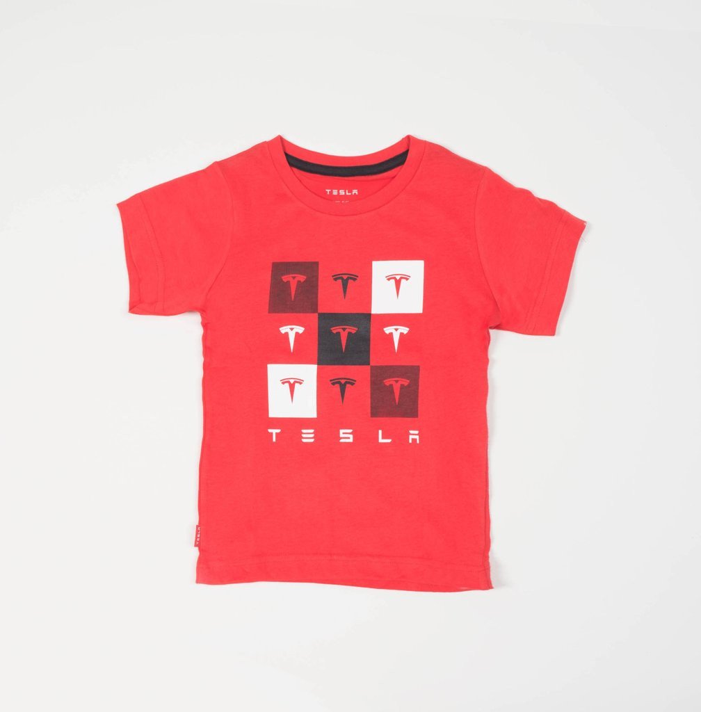 Kid's Red Checkered Tee
